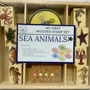 Sea Animals - Wooden Stamp Set