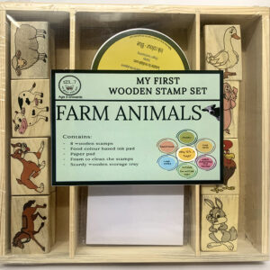 Farm Animals - Wooden Stamp Set