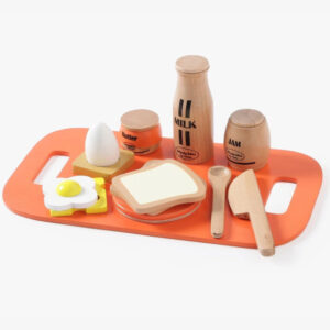 Wooden Breakfast Time