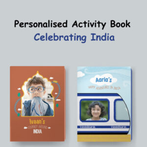Adventures of India - Personalised Activity Book.