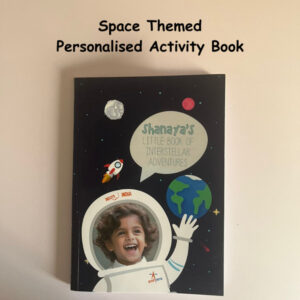 Personalised Space Themed Activity Book